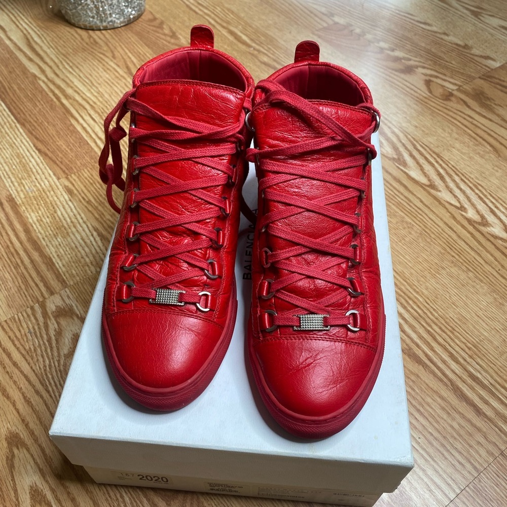 Mens Balenciaga Arena Sneakers Size 40 Us Size 8